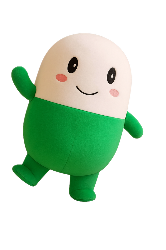 Cupsey Complete Set – Plush, Backpack, and Keychain Bundle