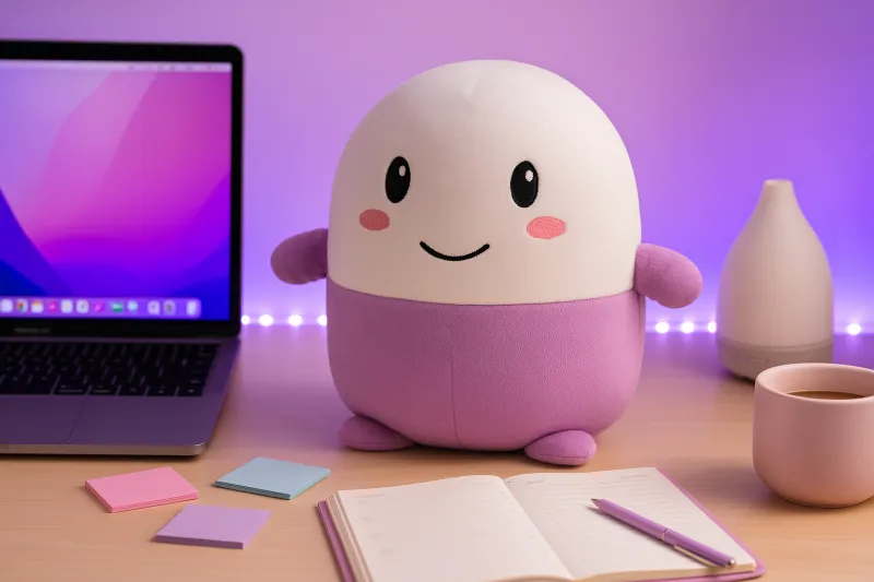 Lavender CUPSEY 3lb Weighted Anxiety Plush